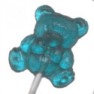 647 Teddy Bear with Bow Tie Chocolate or Hard Candy Lollipop Mold